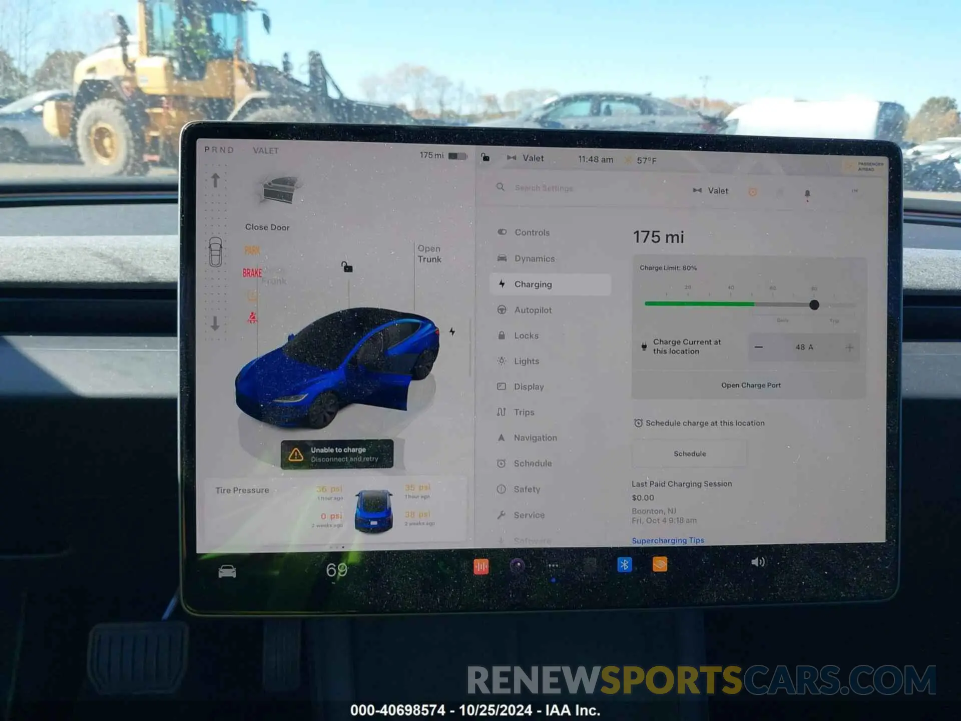 17 fotografías del automóvil dañado 5YJ3E1EB1RF813148 TESLA MODEL 3 2024