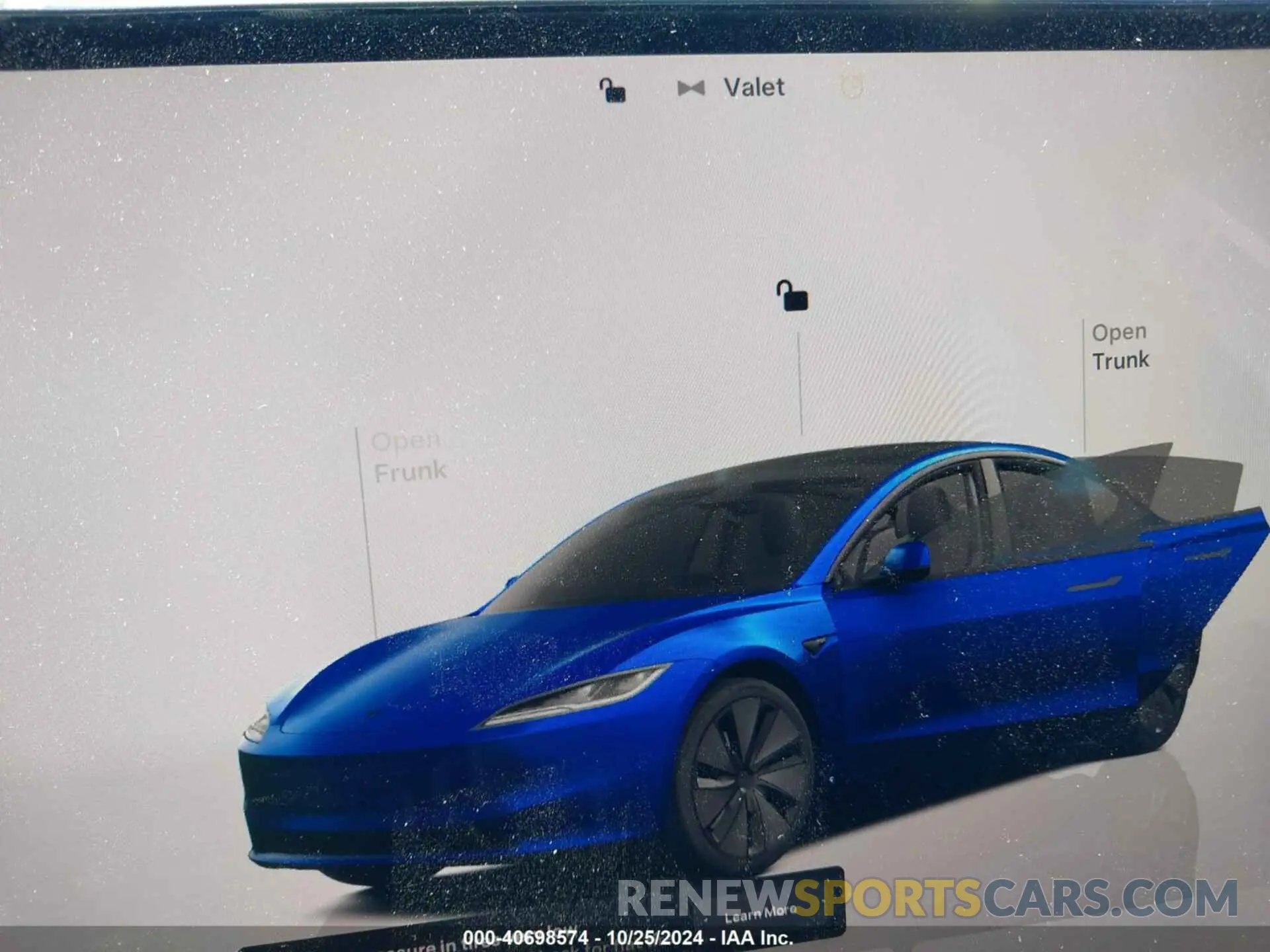 21 fotografías del automóvil dañado 5YJ3E1EB1RF813148 TESLA MODEL 3 2024
