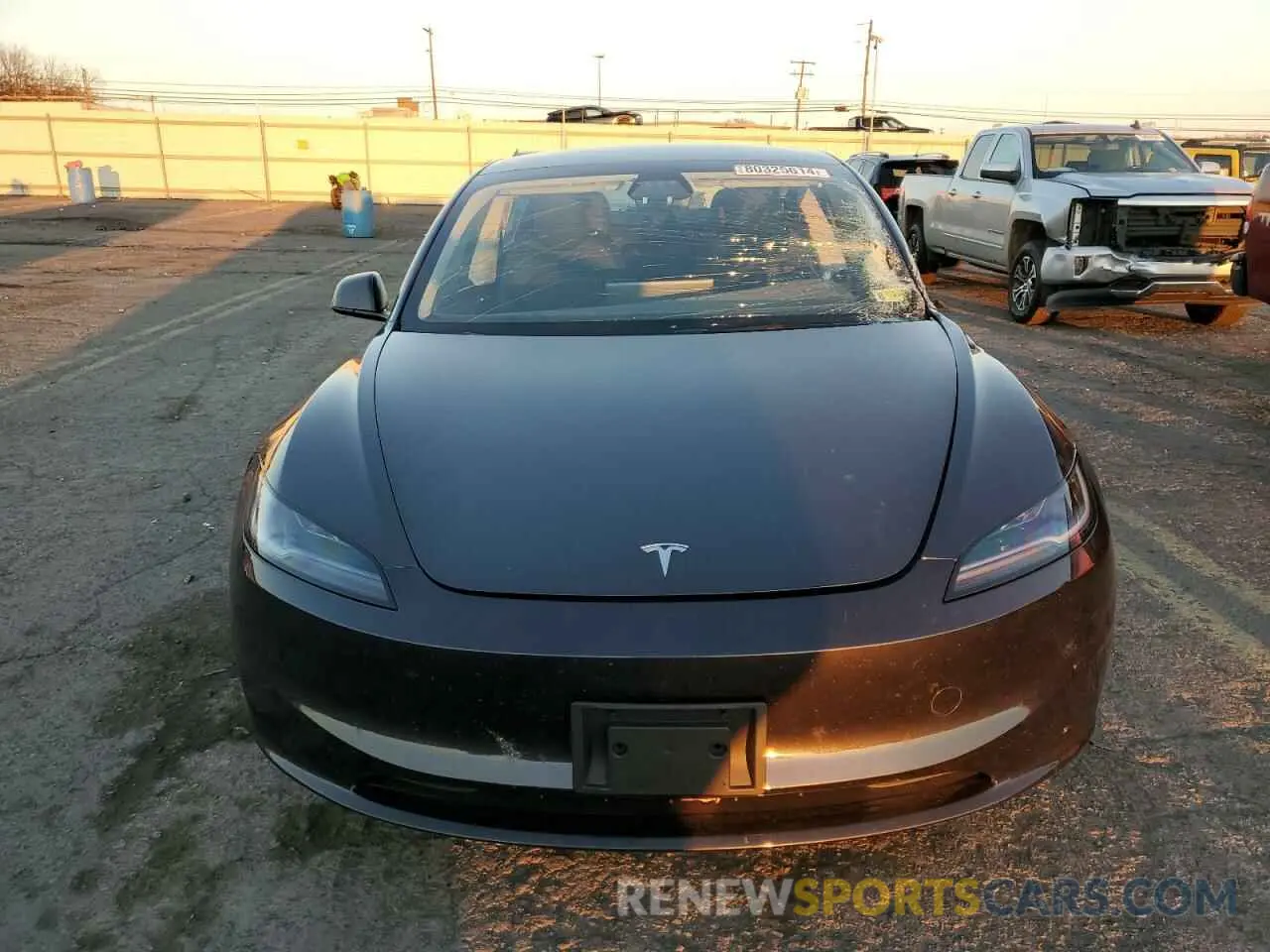 5 fotografías del automóvil dañado 5YJ3E1EB1RF828734 TESLA MODEL 3 2024