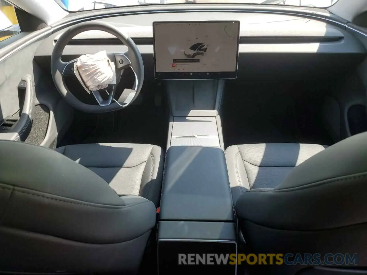 8 fotografías del automóvil dañado 5YJ3E1EB2RF732711 TESLA MODEL 3 2024