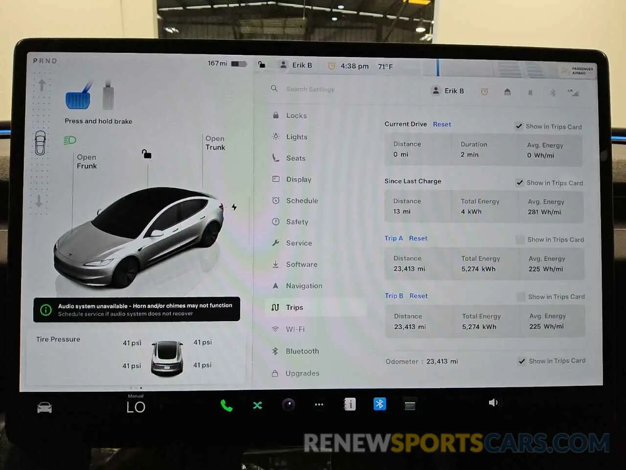 9 fotografías del automóvil dañado 5YJ3E1EB2RF744681 TESLA MODEL 3 2024