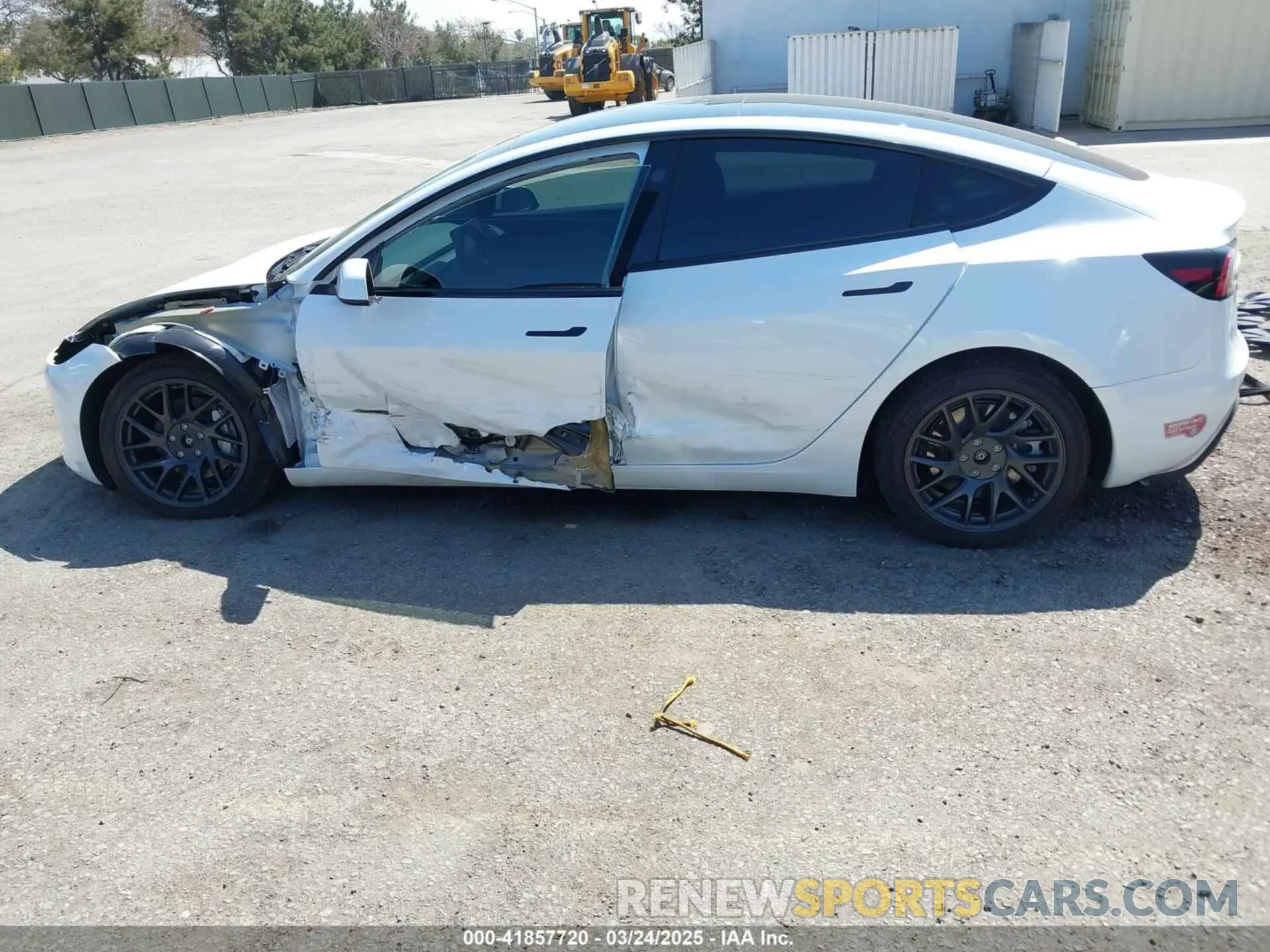 6 fotografías del automóvil dañado 5YJ3E1EB2RF773730 TESLA MODEL 3 2024