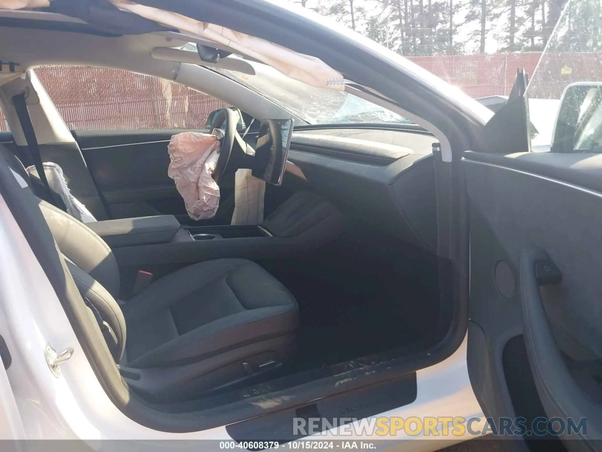 5 fotografías del automóvil dañado 5YJ3E1EB2RF796263 TESLA MODEL 3 2024