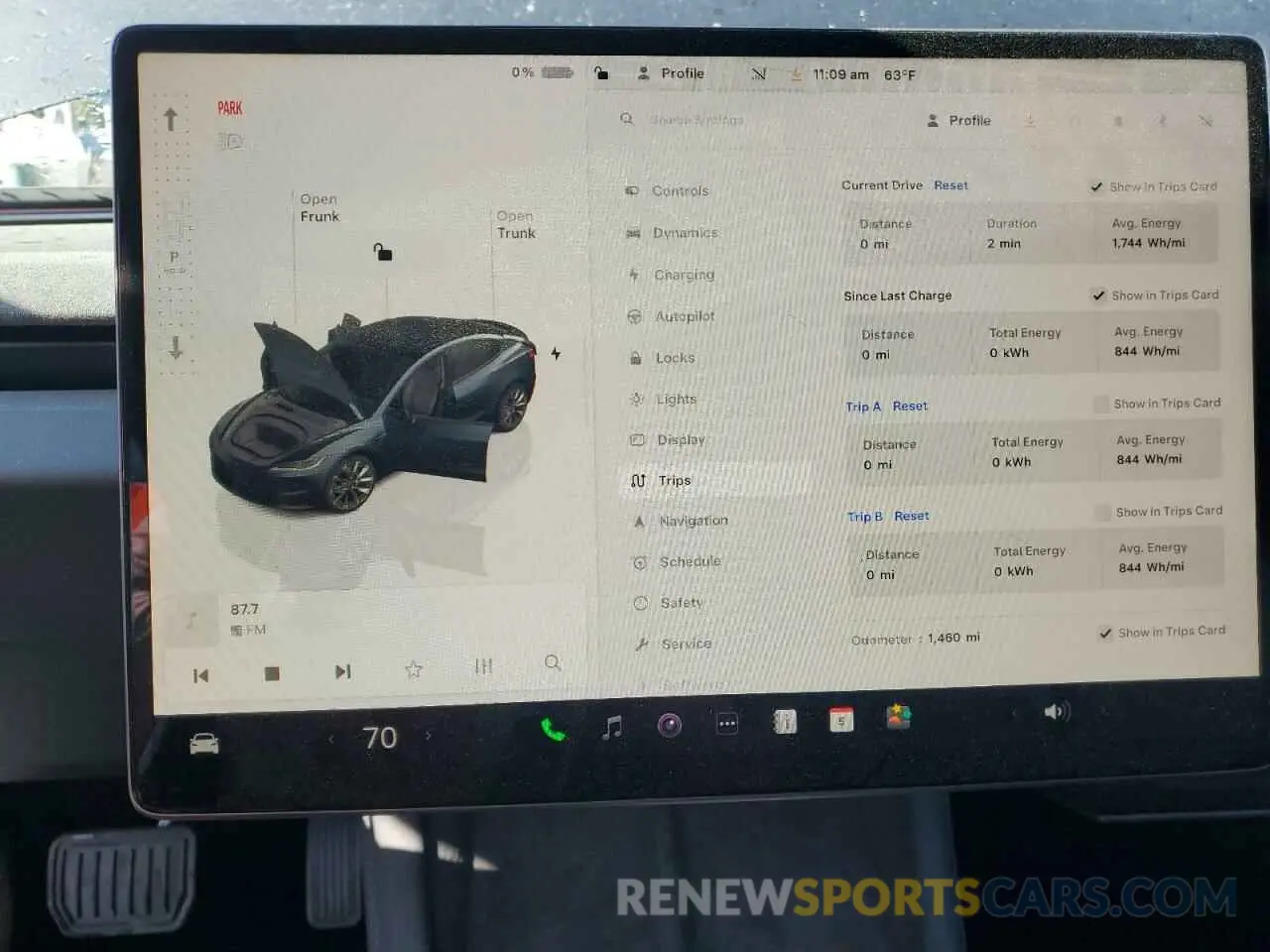 9 fotografías del automóvil dañado 5YJ3E1EB2RF817080 TESLA MODEL 3 2024