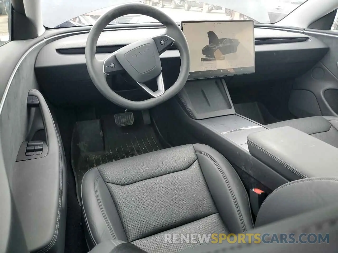 8 fotografías del automóvil dañado 5YJ3E1EB2RF825213 TESLA MODEL 3 2024