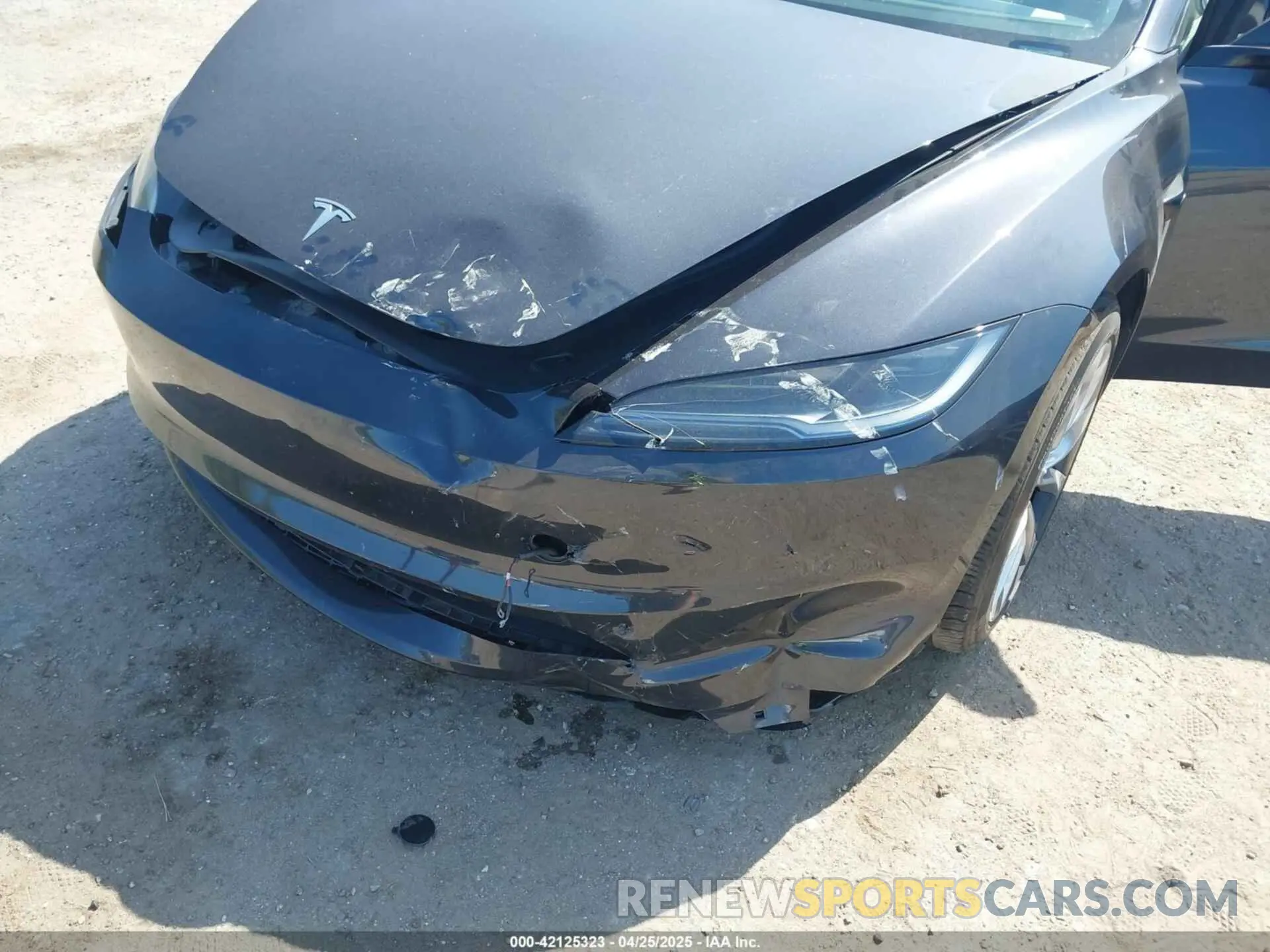 6 fotografías del automóvil dañado 5YJ3E1EB2RF832663 TESLA MODEL 3 2024