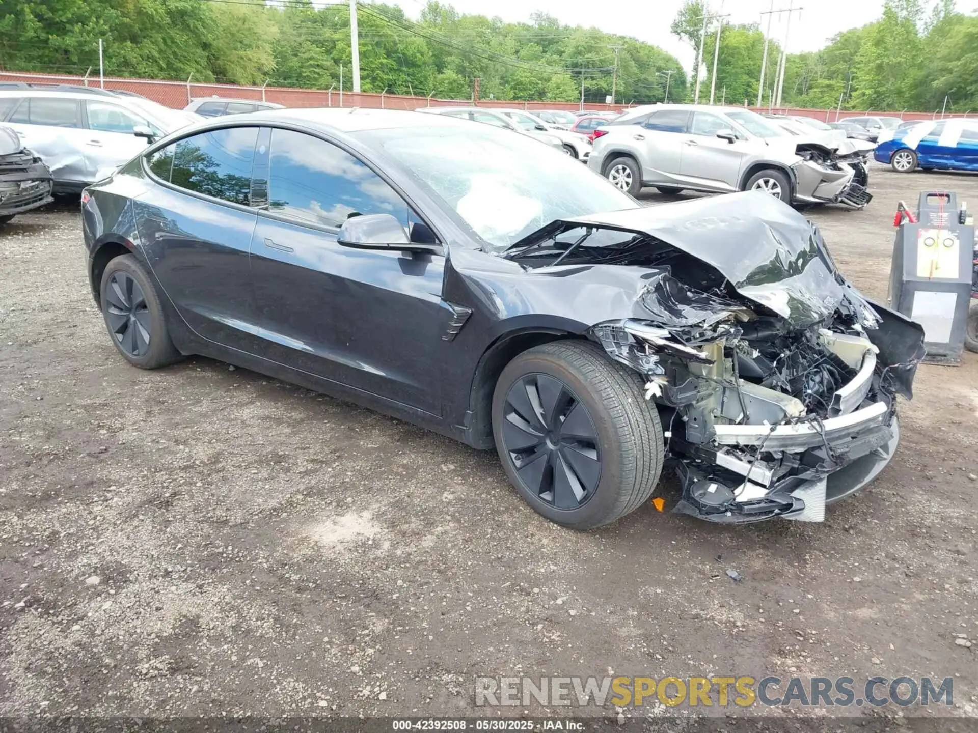 1 fotografías del automóvil dañado 5YJ3E1EB3RF729817 TESLA MODEL 3 2024