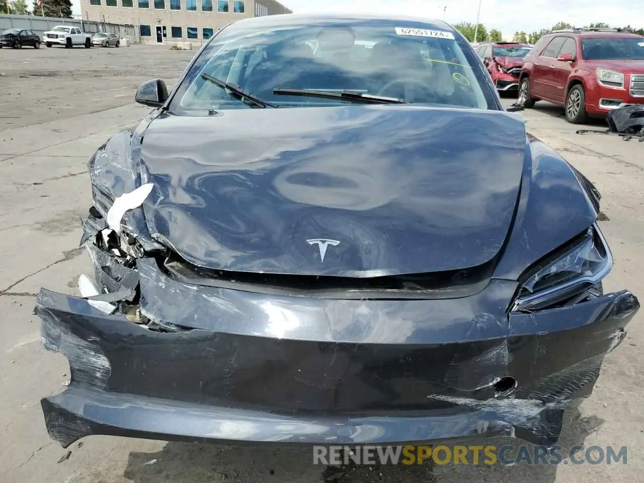 5 fotografías del automóvil dañado 5YJ3E1EB3RF758668 TESLA MODEL 3 2024