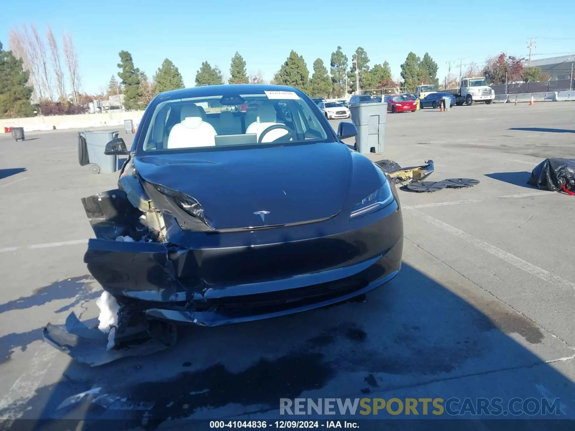 13 fotografías del automóvil dañado 5YJ3E1EB3RF760453 TESLA MODEL 3 2024