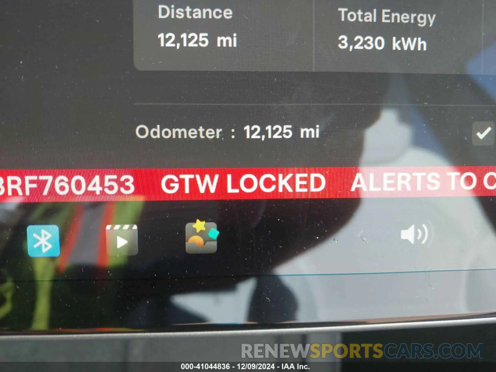 7 fotografías del automóvil dañado 5YJ3E1EB3RF760453 TESLA MODEL 3 2024