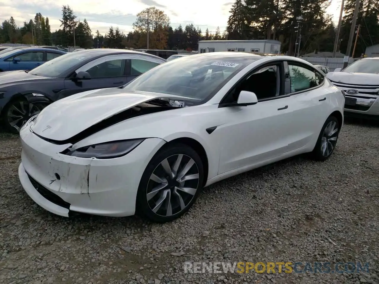 1 fotografías del automóvil dañado 5YJ3E1EB3RF808971 TESLA MODEL 3 2024