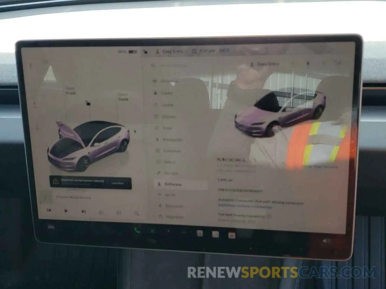 9 fotografías del automóvil dañado 5YJ3E1EB3RF808971 TESLA MODEL 3 2024