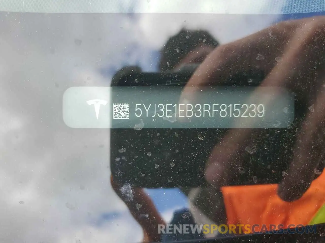 12 fotografías del automóvil dañado 5YJ3E1EB3RF815239 TESLA MODEL 3 2024