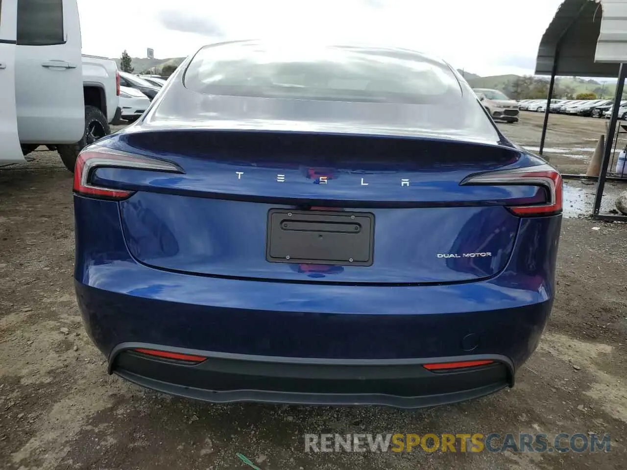 6 fotografías del automóvil dañado 5YJ3E1EB3RF815239 TESLA MODEL 3 2024