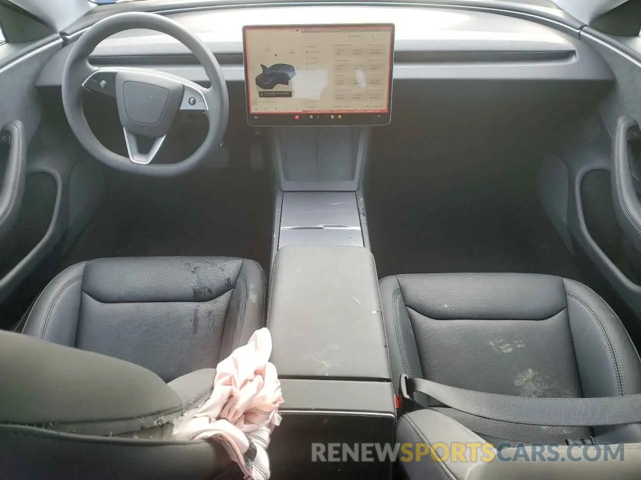 8 fotografías del automóvil dañado 5YJ3E1EB3RF817170 TESLA MODEL 3 2024