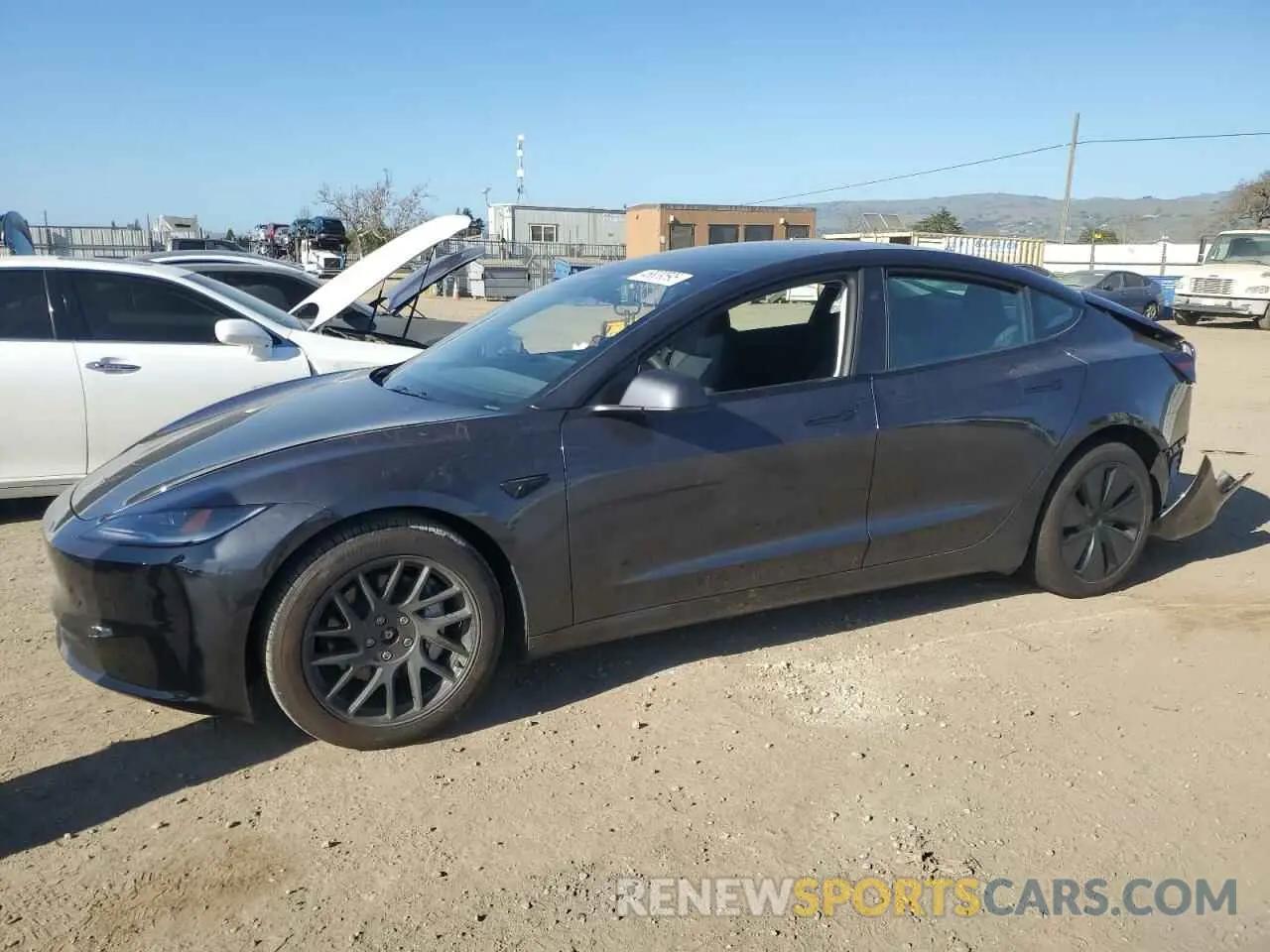 1 fotografías del automóvil dañado 5YJ3E1EB3RF834793 TESLA MODEL 3 2024