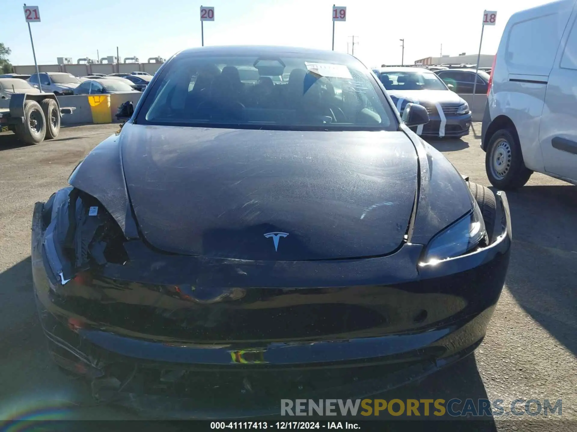 11 fotografías del automóvil dañado 5YJ3E1EB4RF730796 TESLA MODEL 3 2024