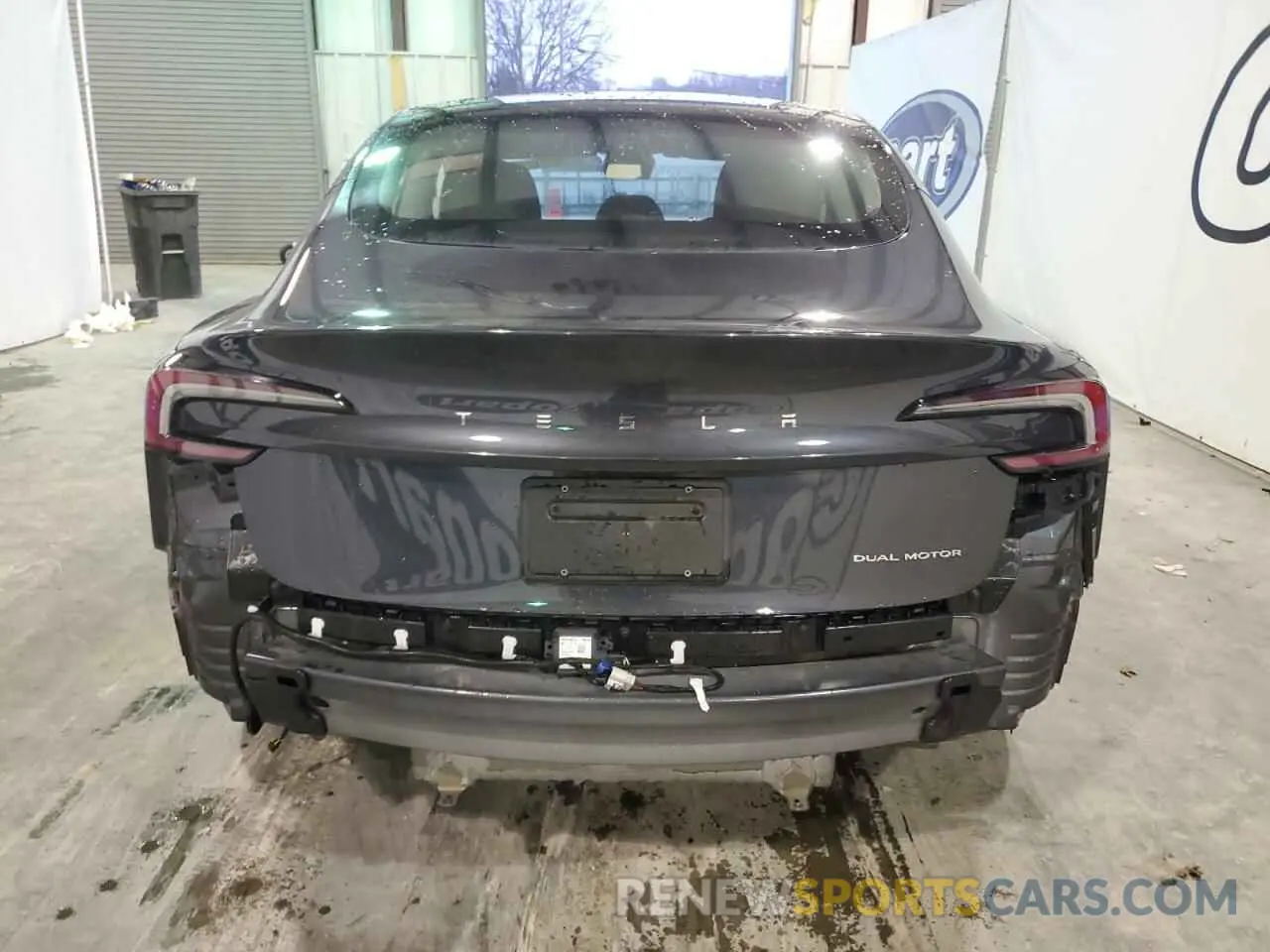 6 fotografías del automóvil dañado 5YJ3E1EB4RF743063 TESLA MODEL 3 2024