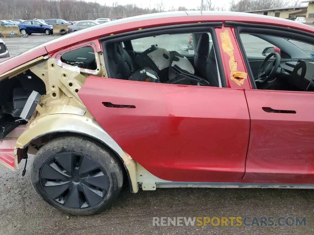 10 fotografías del automóvil dañado 5YJ3E1EB4RF753687 TESLA MODEL 3 2024