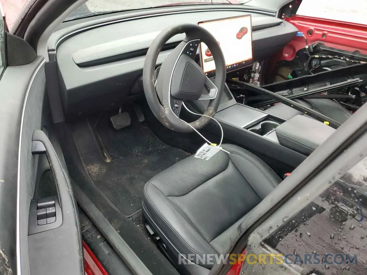 8 fotografías del automóvil dañado 5YJ3E1EB4RF753687 TESLA MODEL 3 2024
