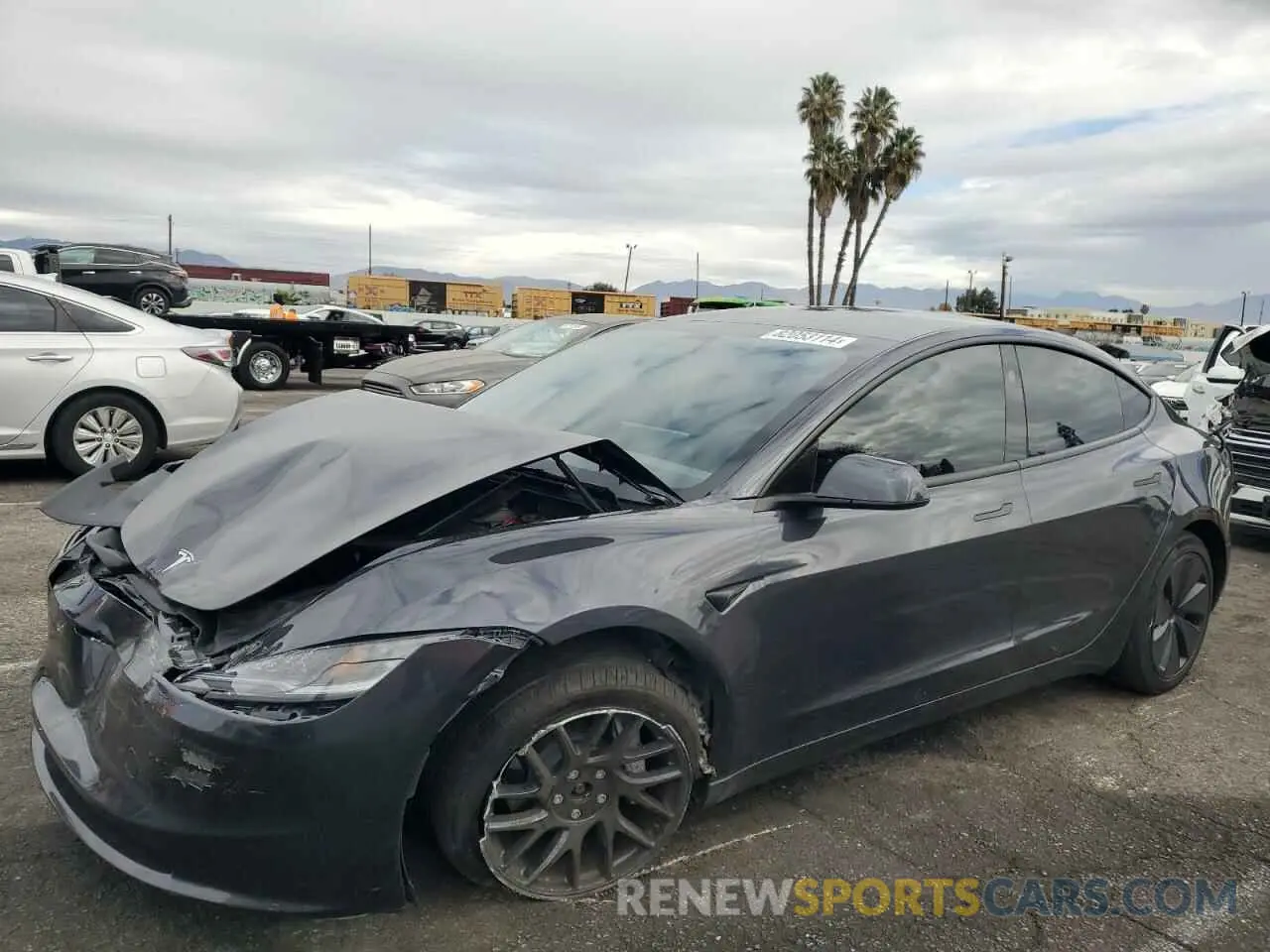 1 fotografías del automóvil dañado 5YJ3E1EB4RF760266 TESLA MODEL 3 2024