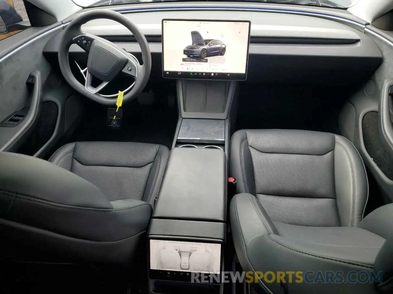 8 fotografías del automóvil dañado 5YJ3E1EB4RF760266 TESLA MODEL 3 2024