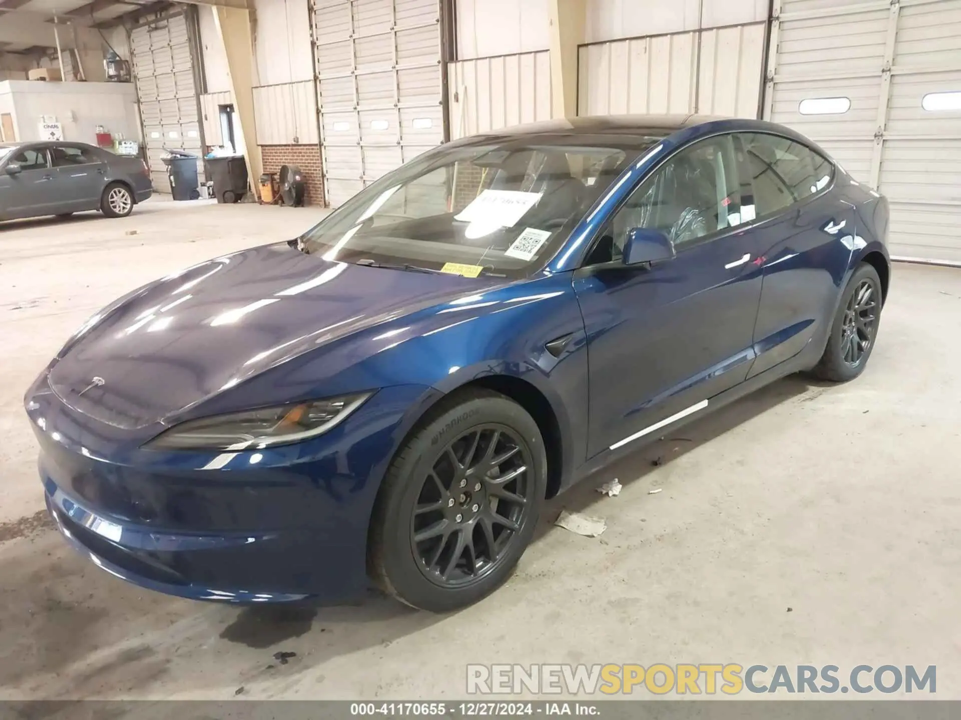 12 fotografías del automóvil dañado 5YJ3E1EB4RF790335 TESLA MODEL 3 2024