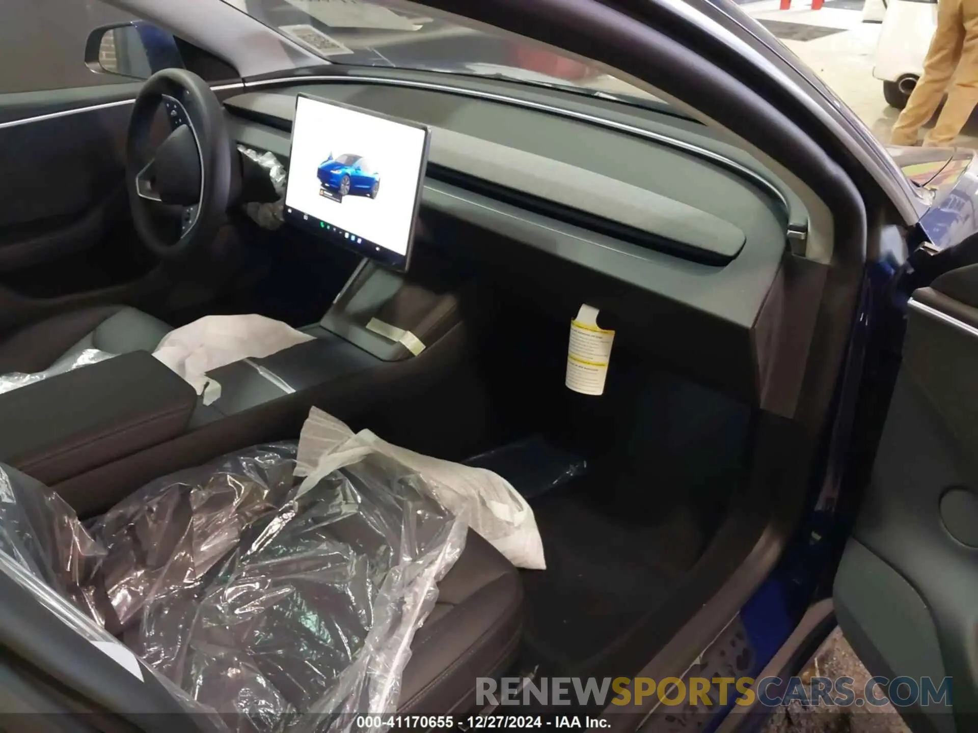 5 fotografías del automóvil dañado 5YJ3E1EB4RF790335 TESLA MODEL 3 2024