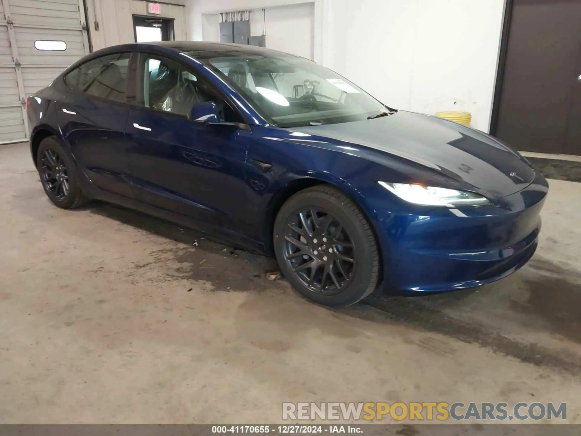 6 fotografías del automóvil dañado 5YJ3E1EB4RF790335 TESLA MODEL 3 2024