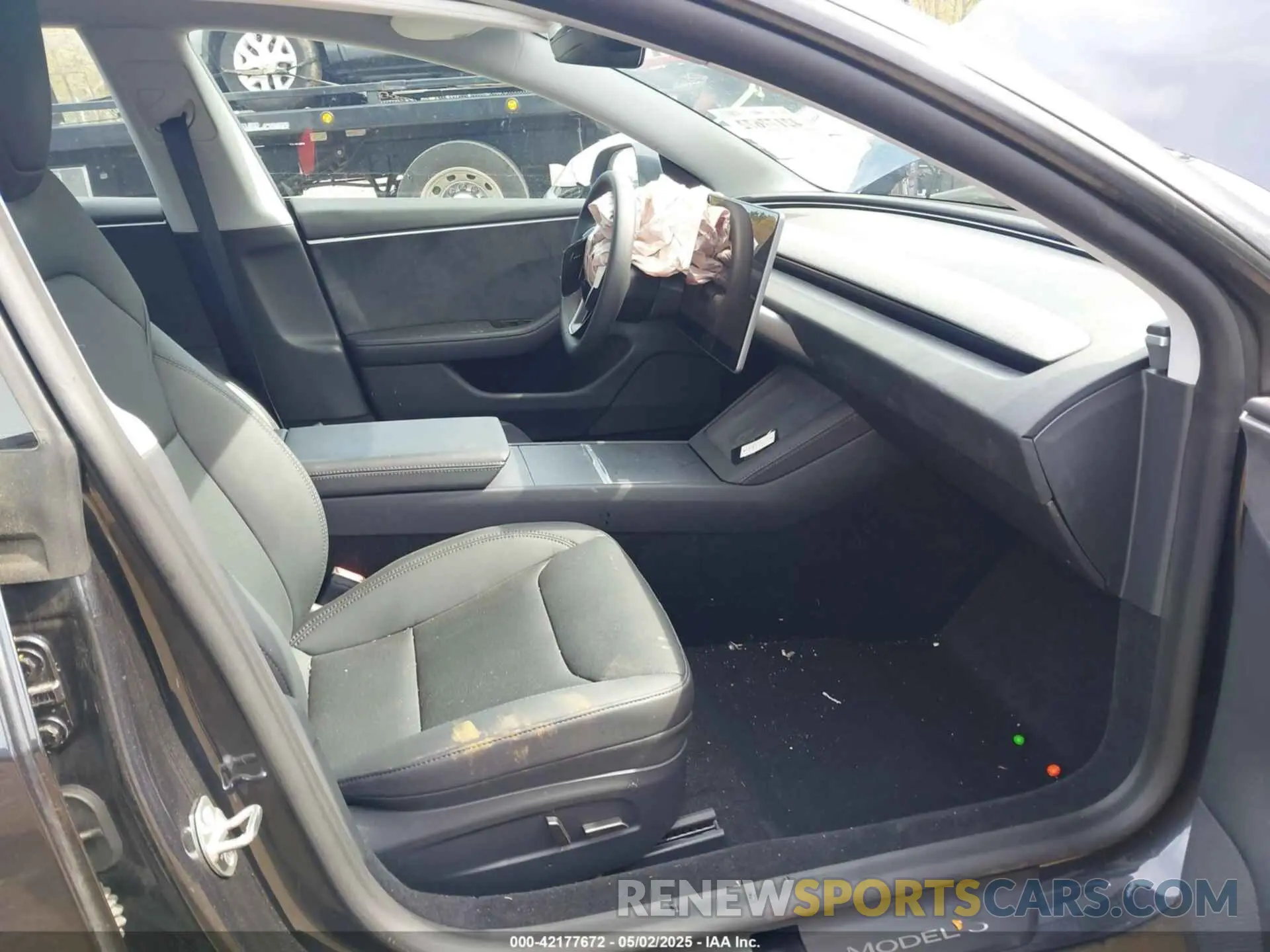 5 fotografías del automóvil dañado 5YJ3E1EB4RF796636 TESLA MODEL 3 2024