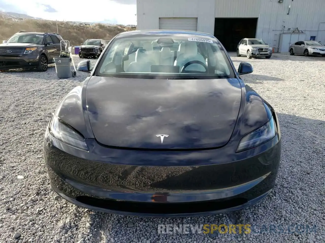 5 fotografías del automóvil dañado 5YJ3E1EB4RF809143 TESLA MODEL 3 2024