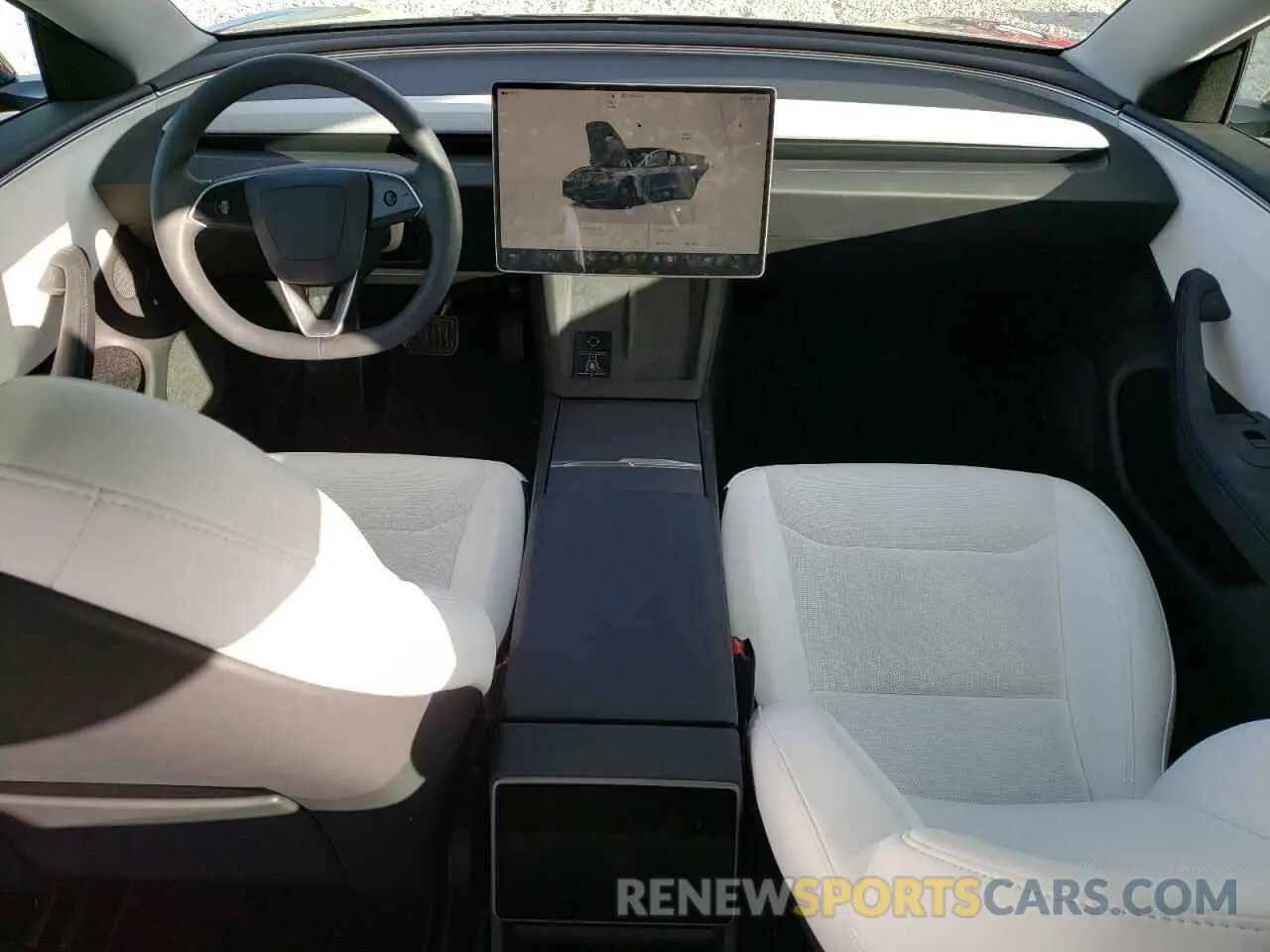 8 fotografías del automóvil dañado 5YJ3E1EB4RF809143 TESLA MODEL 3 2024