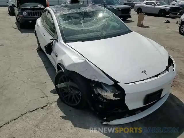 11 fotografías del automóvil dañado 5YJ3E1EB4RF811734 TESLA MODEL 3 2024