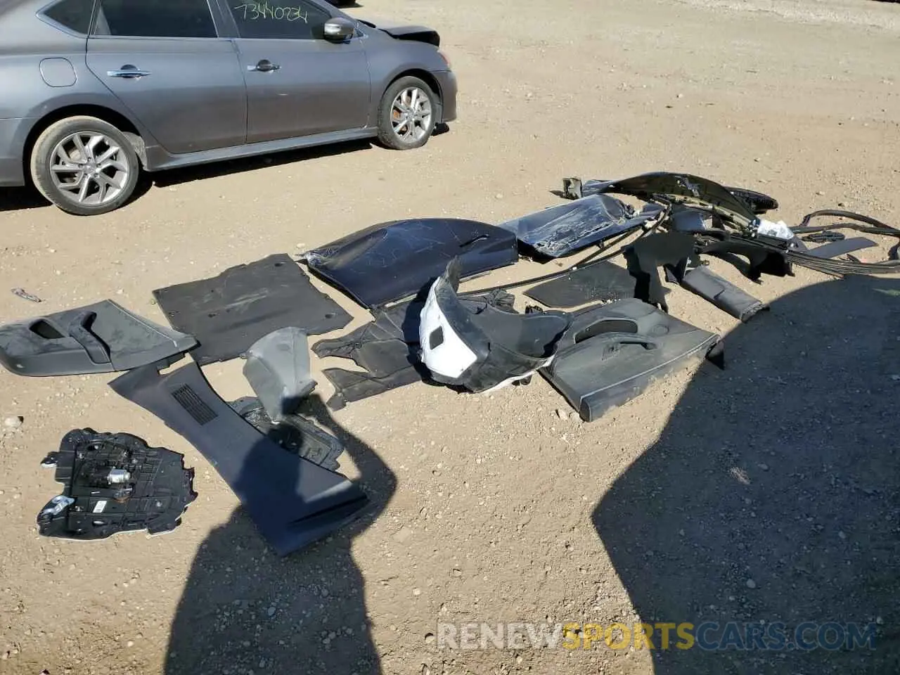 12 fotografías del automóvil dañado 5YJ3E1EB4RF811927 TESLA MODEL 3 2024