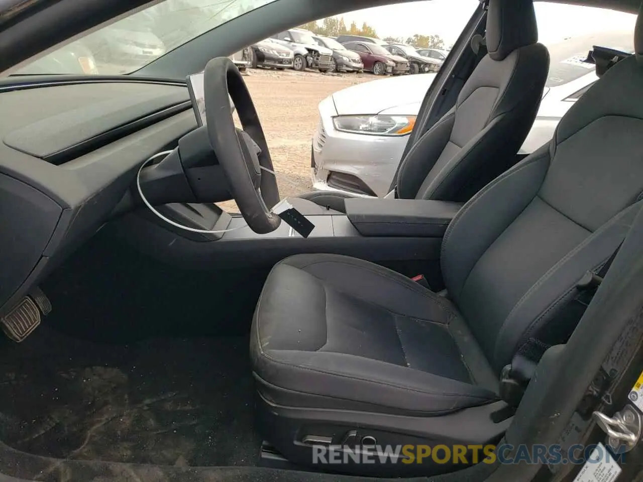 7 fotografías del automóvil dañado 5YJ3E1EB4RF811927 TESLA MODEL 3 2024