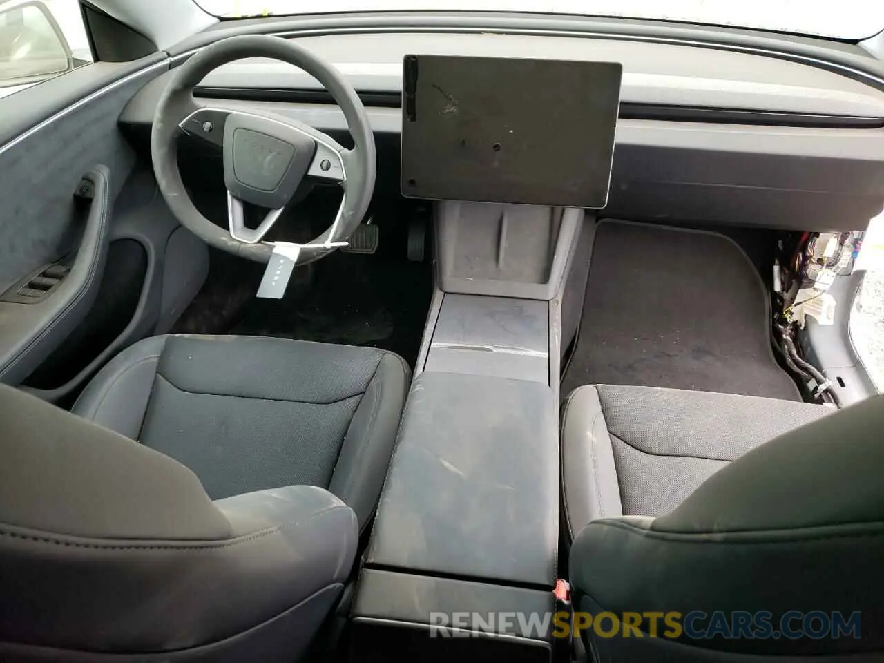 8 fotografías del automóvil dañado 5YJ3E1EB4RF811927 TESLA MODEL 3 2024