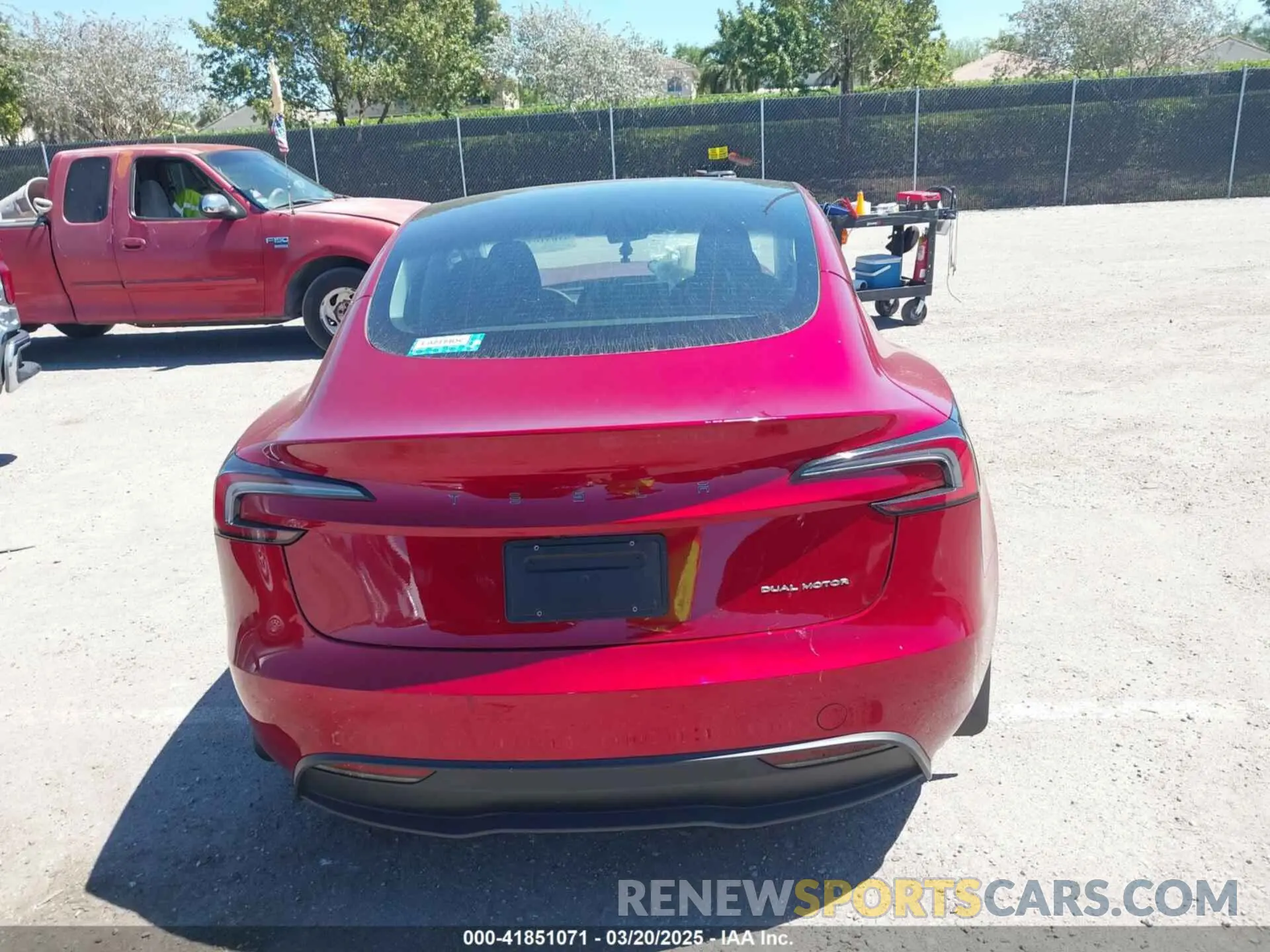 15 fotografías del automóvil dañado 5YJ3E1EB4RF812673 TESLA MODEL 3 2024