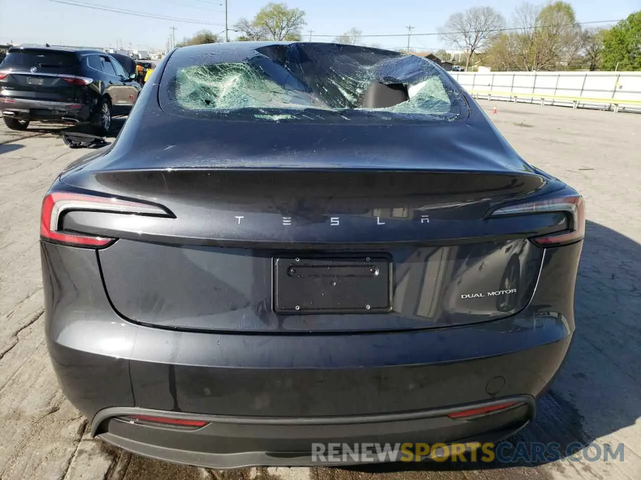 6 fotografías del automóvil dañado 5YJ3E1EB5RF788173 TESLA MODEL 3 2024