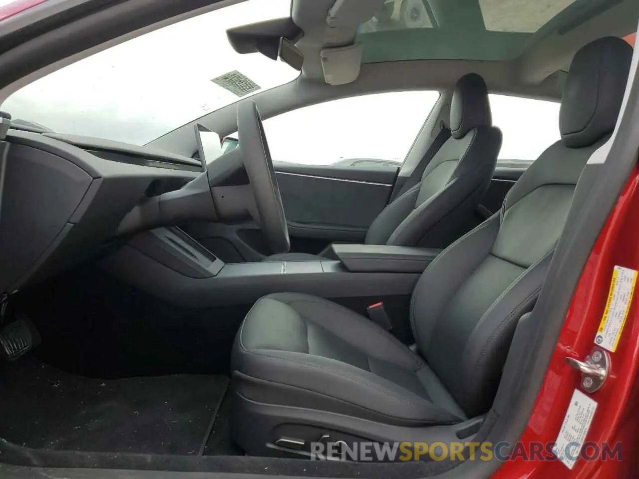 7 fotografías del automóvil dañado 5YJ3E1EB5RF793678 TESLA MODEL 3 2024