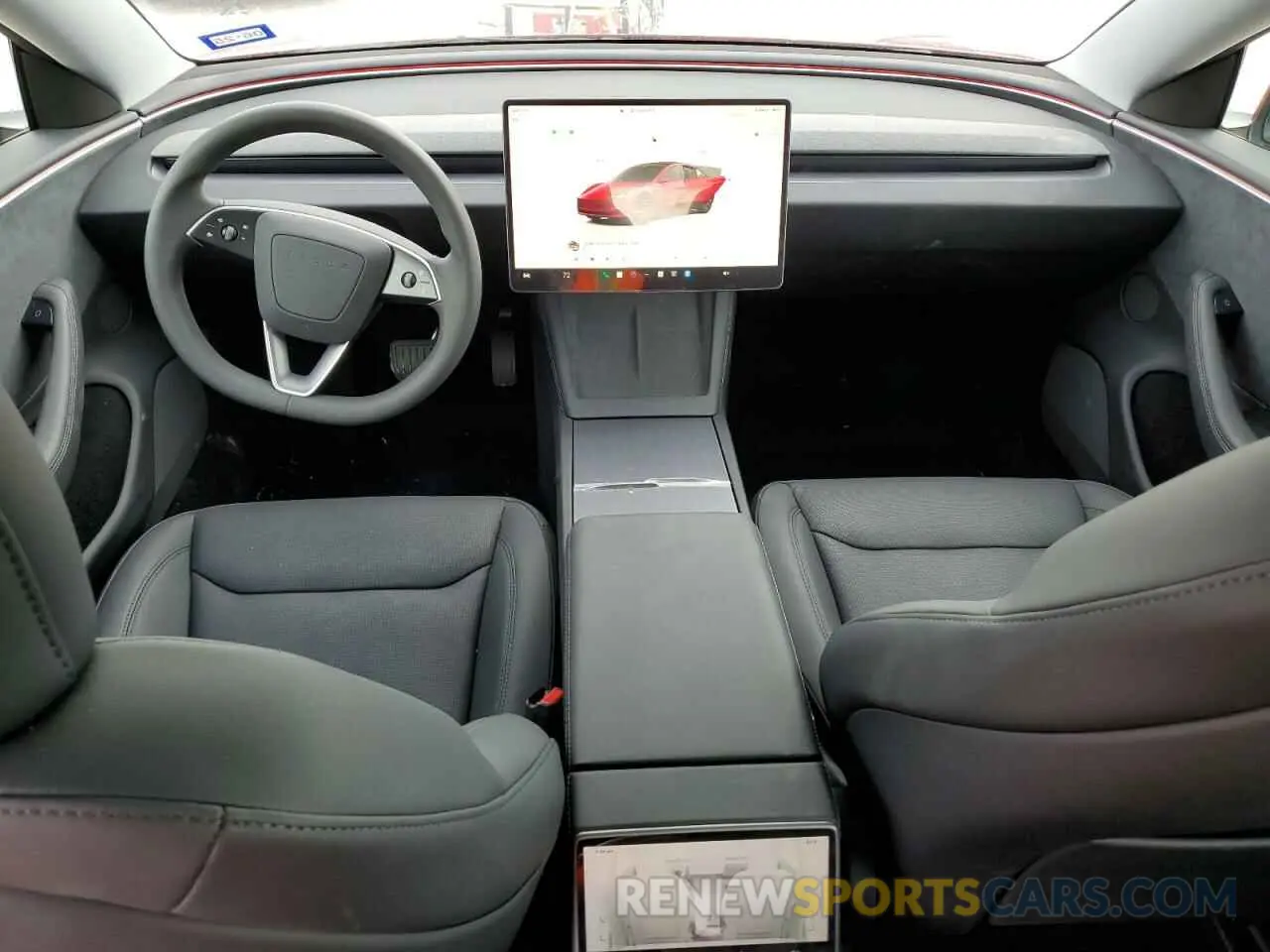 8 fotografías del automóvil dañado 5YJ3E1EB5RF793678 TESLA MODEL 3 2024