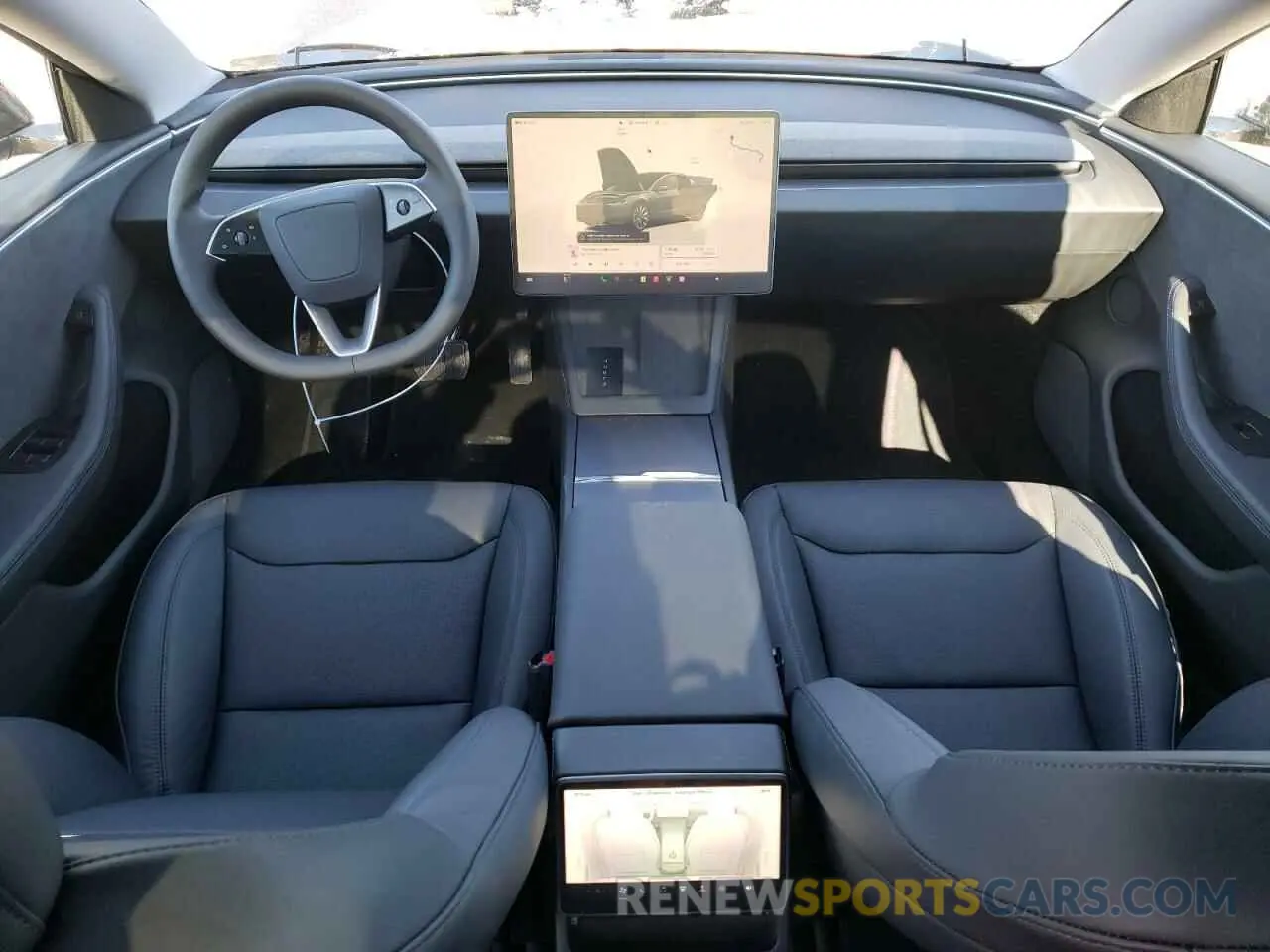8 fotografías del automóvil dañado 5YJ3E1EB5RF808955 TESLA MODEL 3 2024