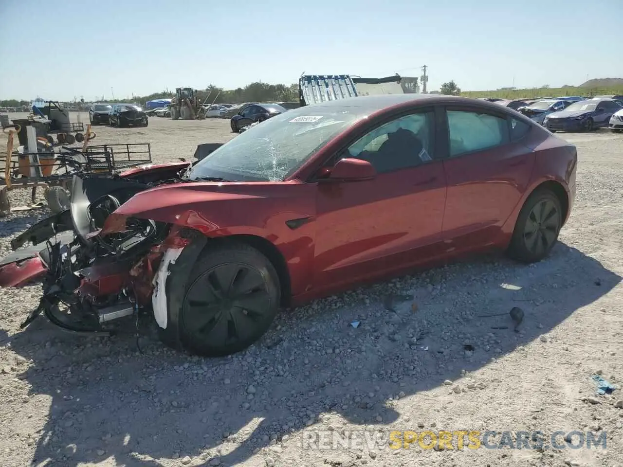 1 fotografías del automóvil dañado 5YJ3E1EB5RF813234 TESLA MODEL 3 2024