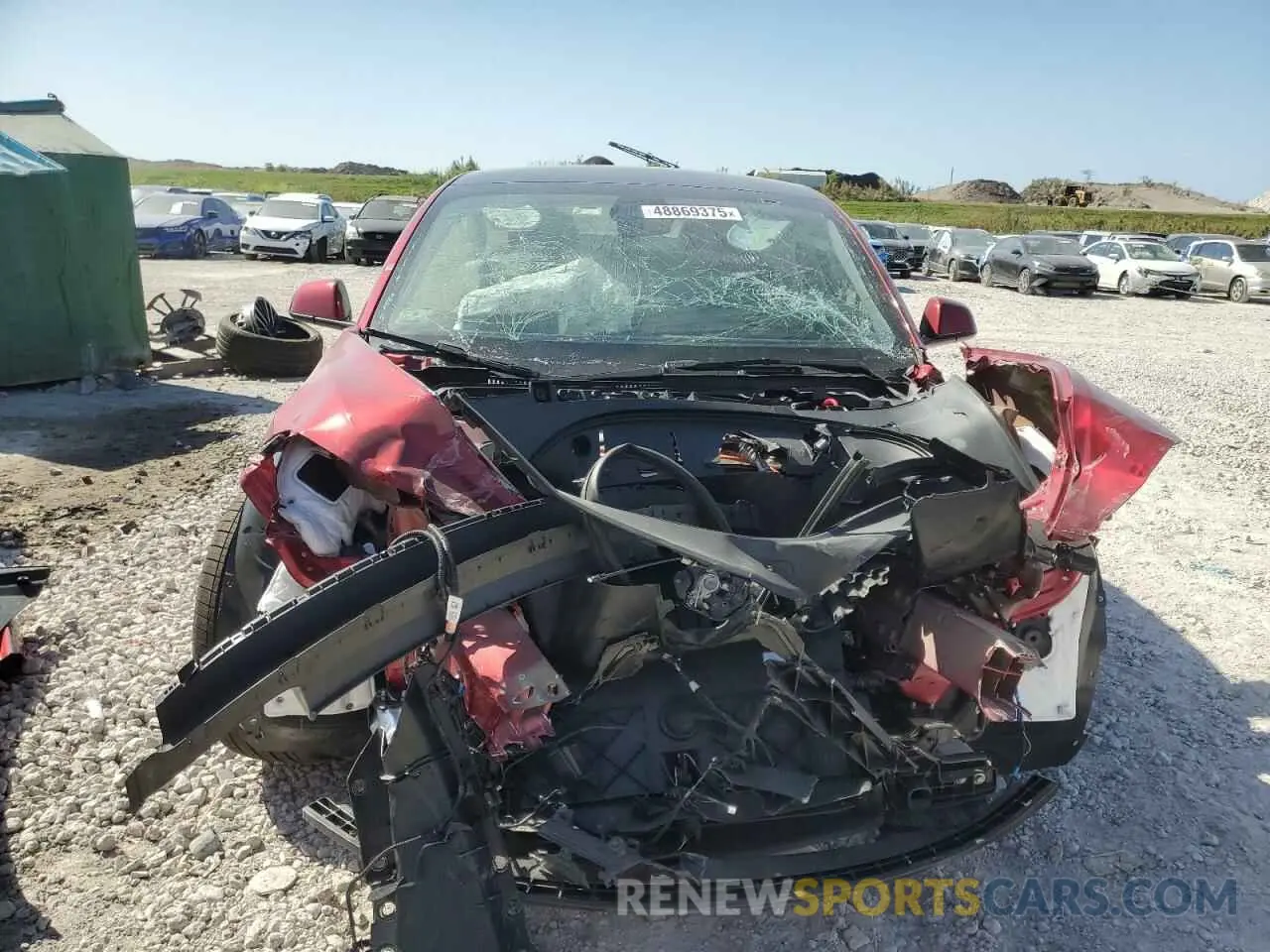 5 fotografías del automóvil dañado 5YJ3E1EB5RF813234 TESLA MODEL 3 2024