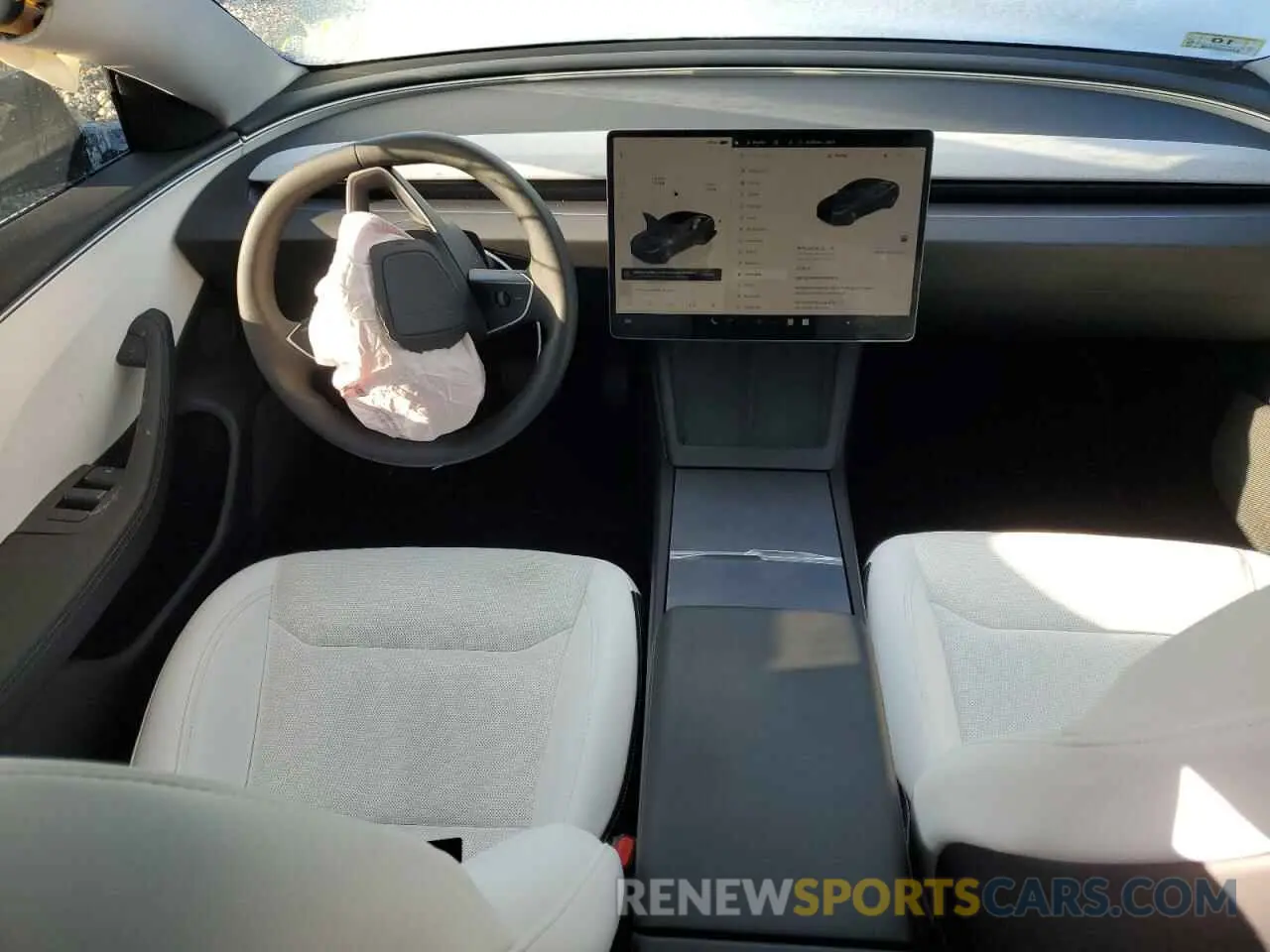 8 fotografías del automóvil dañado 5YJ3E1EB5RF815615 TESLA MODEL 3 2024