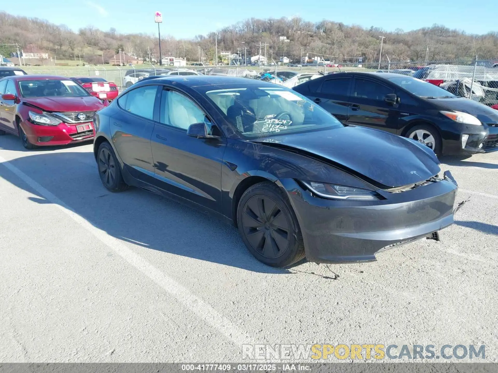 1 fotografías del automóvil dañado 5YJ3E1EB6RF722229 TESLA MODEL 3 2024