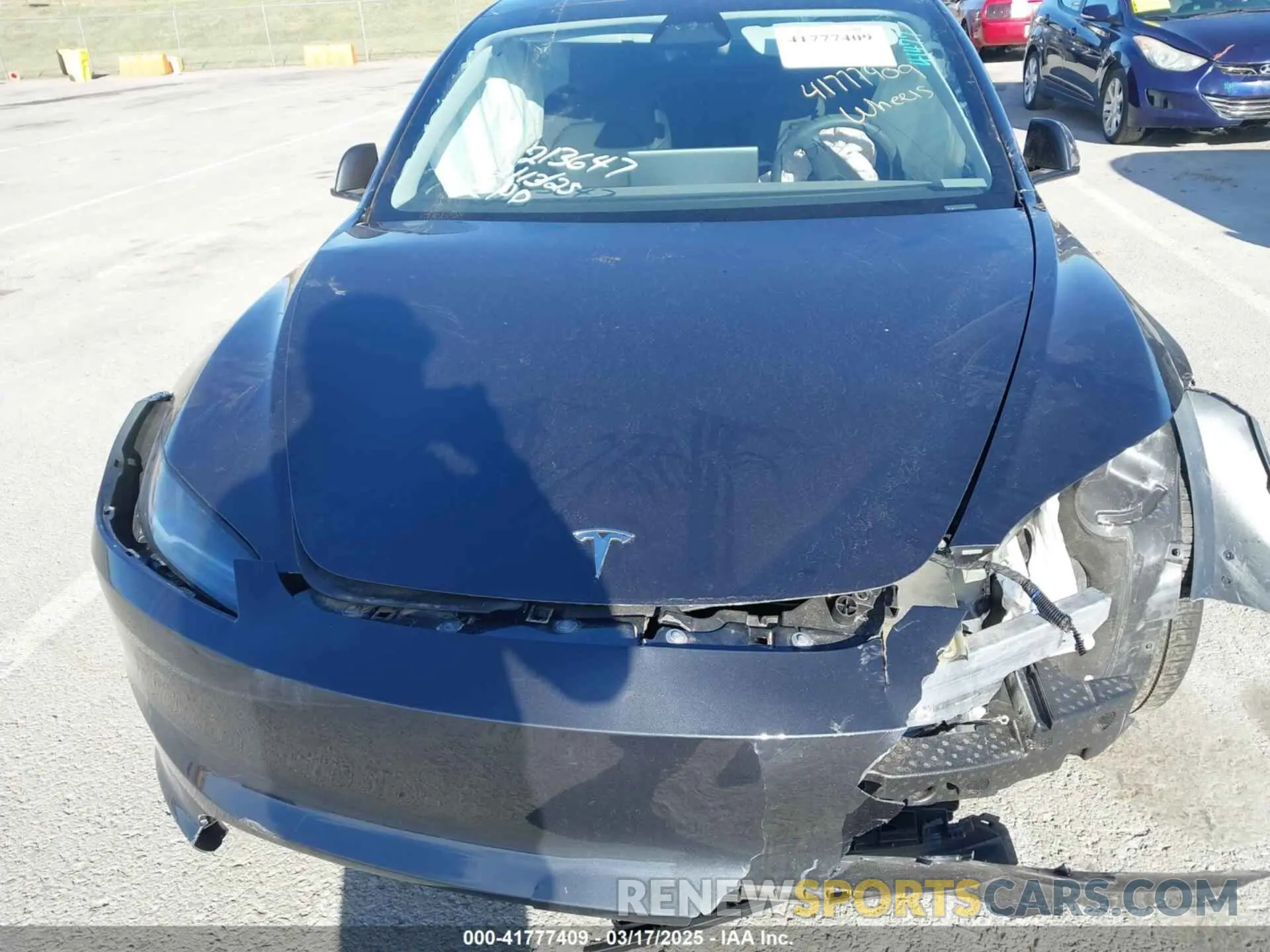 10 fotografías del automóvil dañado 5YJ3E1EB6RF722229 TESLA MODEL 3 2024