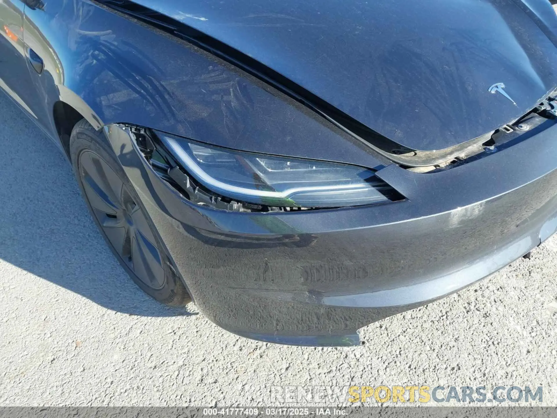 20 fotografías del automóvil dañado 5YJ3E1EB6RF722229 TESLA MODEL 3 2024