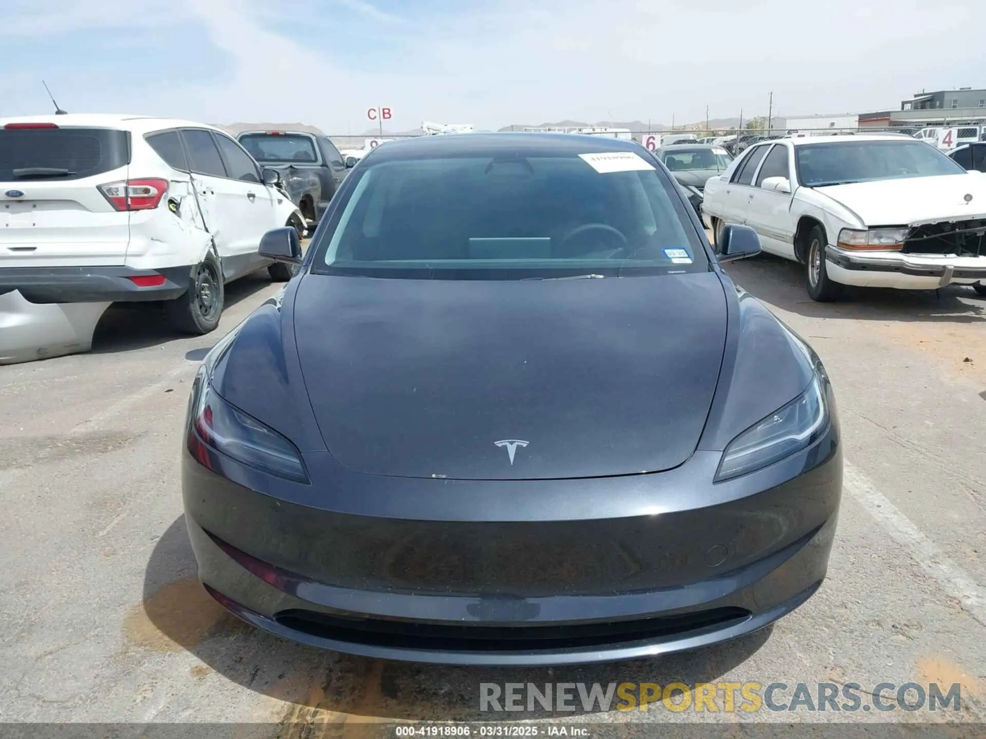 12 fotografías del automóvil dañado 5YJ3E1EB6RF725258 TESLA MODEL 3 2024