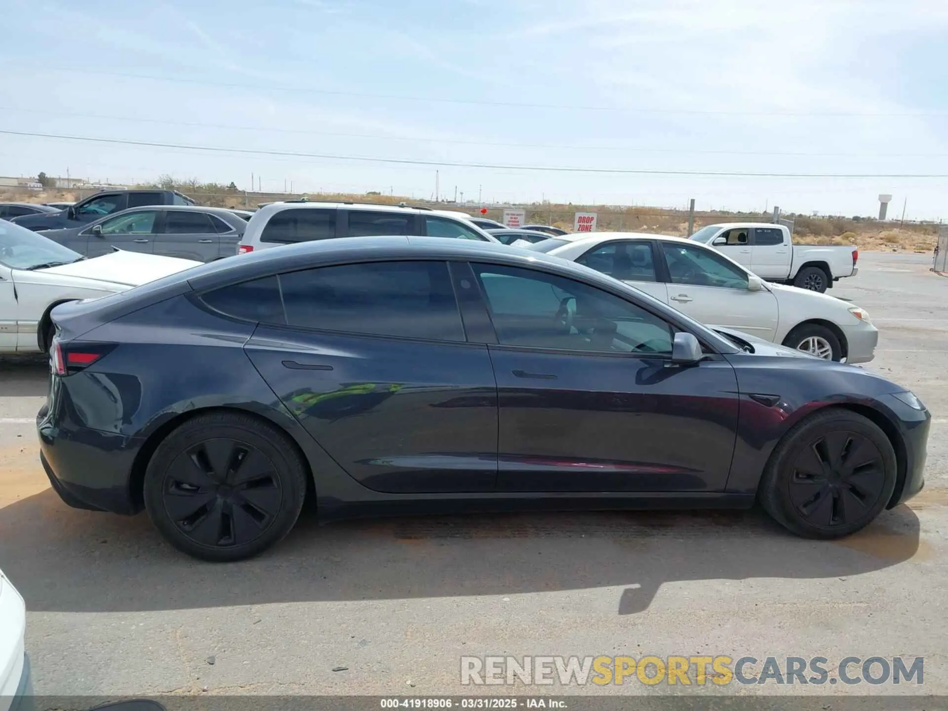 13 fotografías del automóvil dañado 5YJ3E1EB6RF725258 TESLA MODEL 3 2024