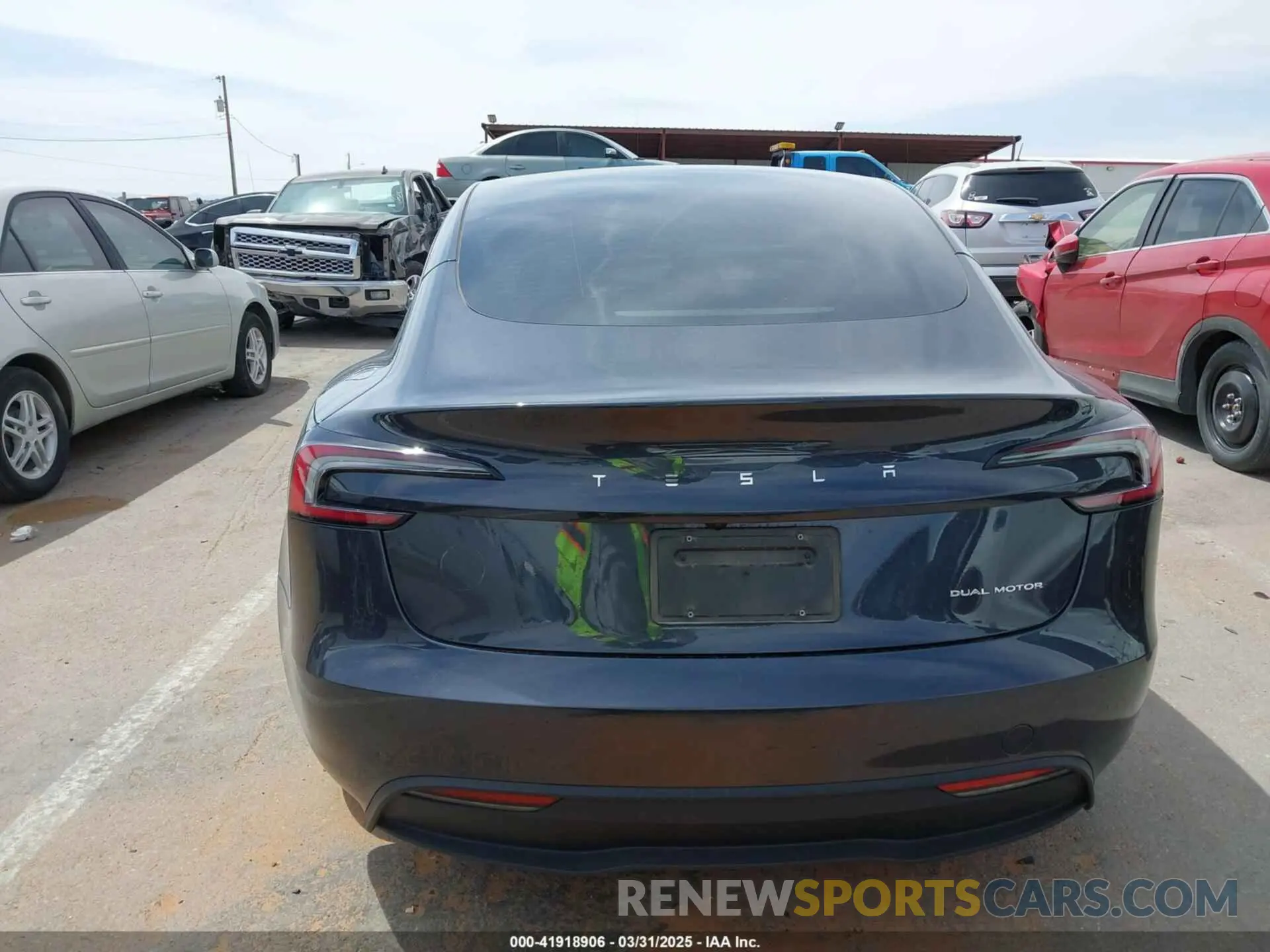 16 fotografías del automóvil dañado 5YJ3E1EB6RF725258 TESLA MODEL 3 2024